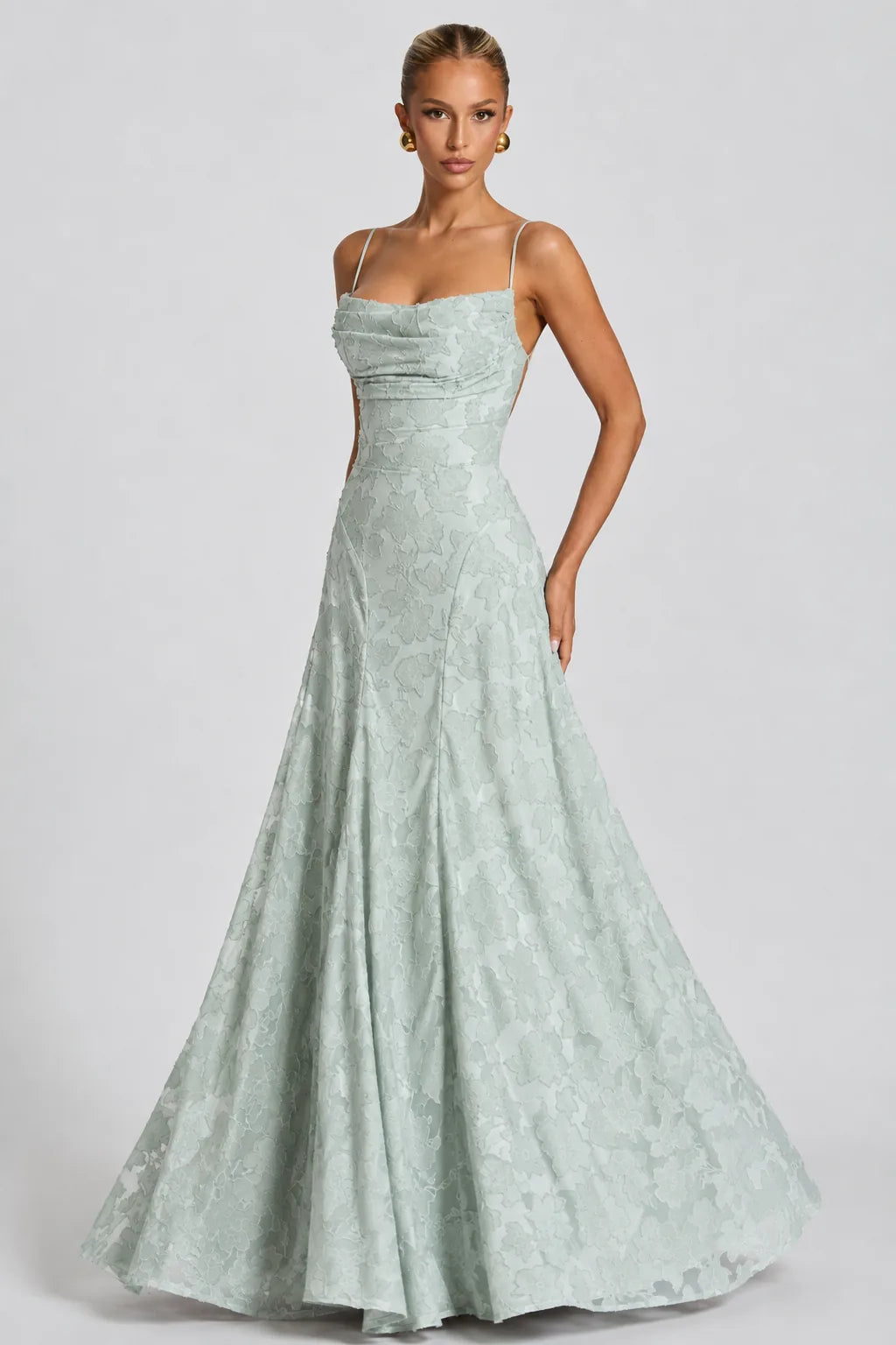 Vestido Longo em Renda Sinatra