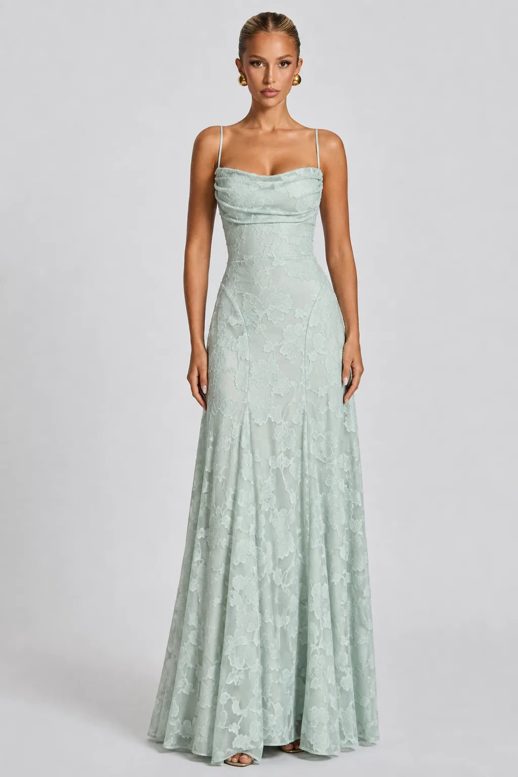 Vestido Longo em Renda Sinatra