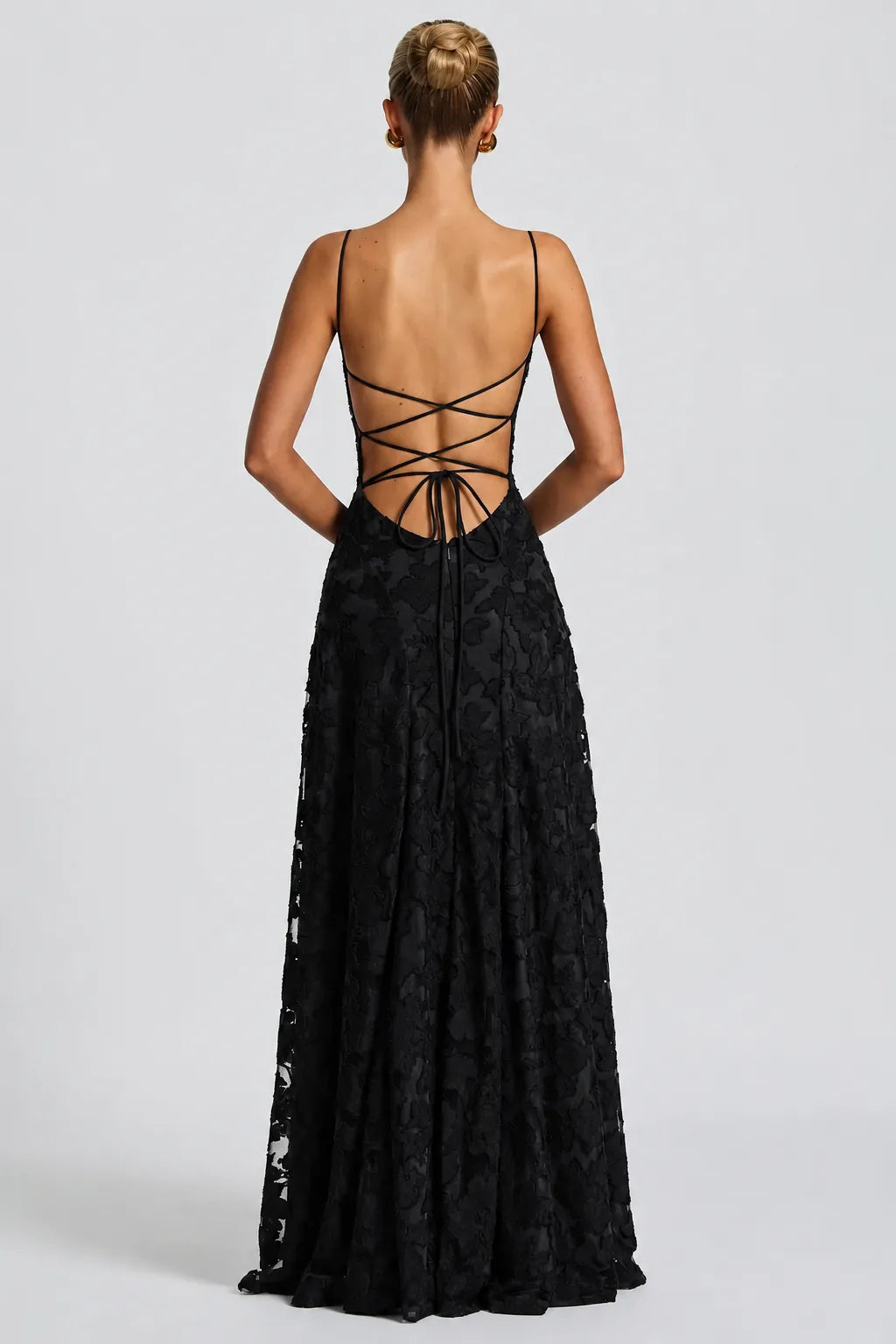 Vestido Longo em Renda Sinatra