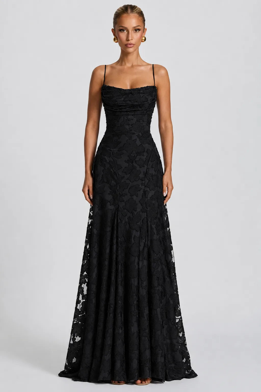 Vestido Longo em Renda Sinatra