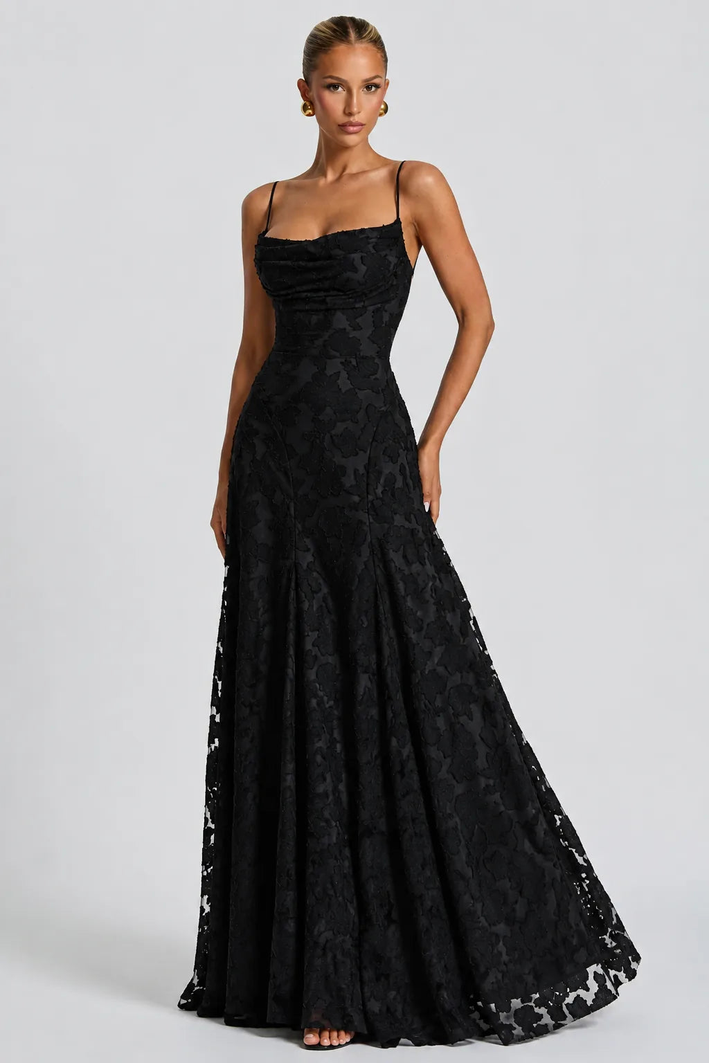 Vestido Longo em Renda Sinatra