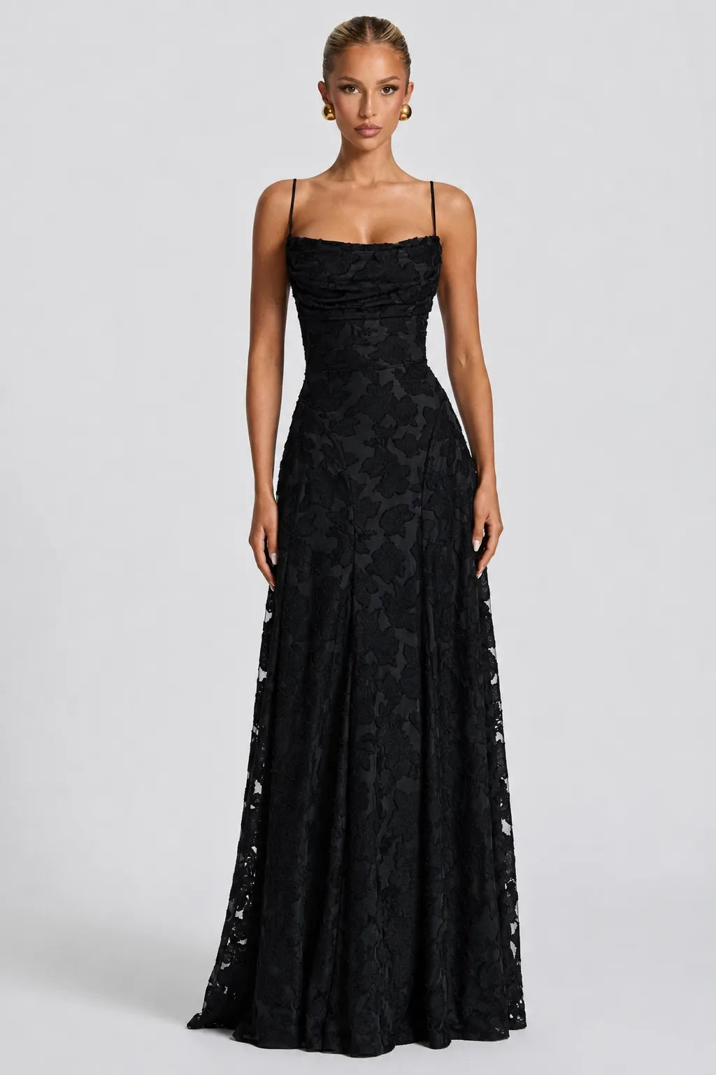 Vestido Longo em Renda Sinatra