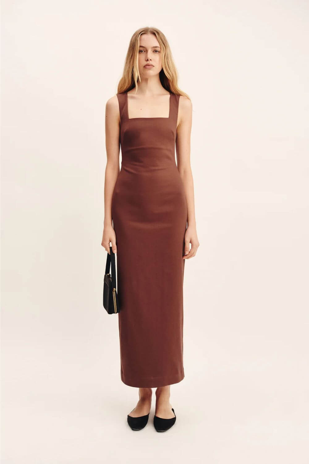 Vestido Midi em Linho Lívia