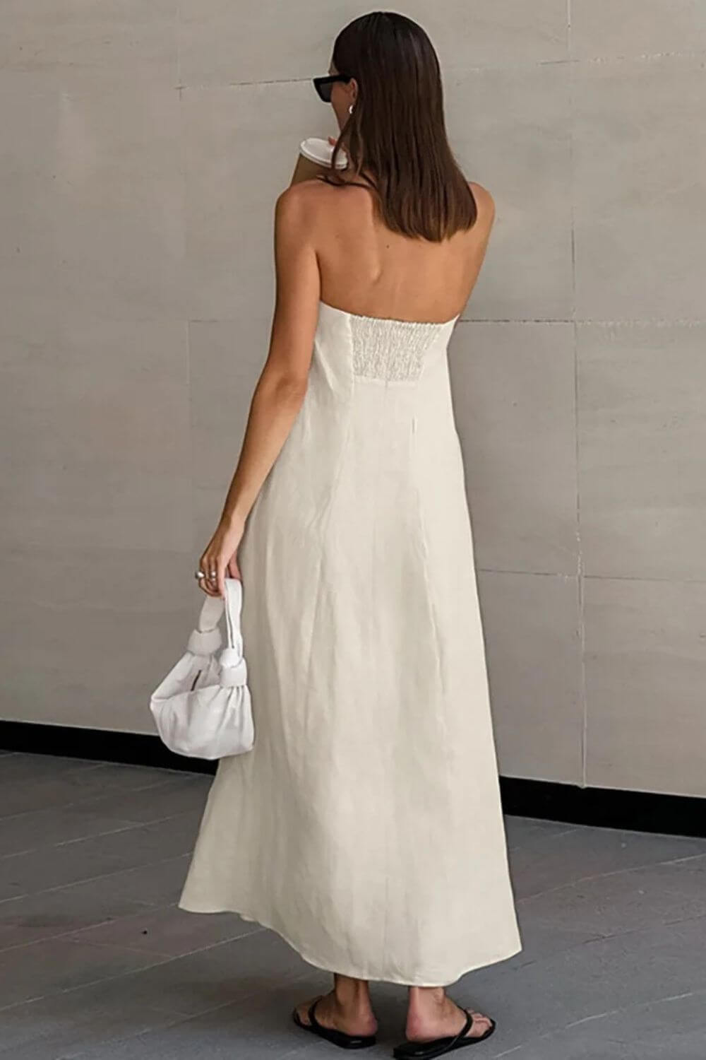 Vestido Longo em Linho Sofia