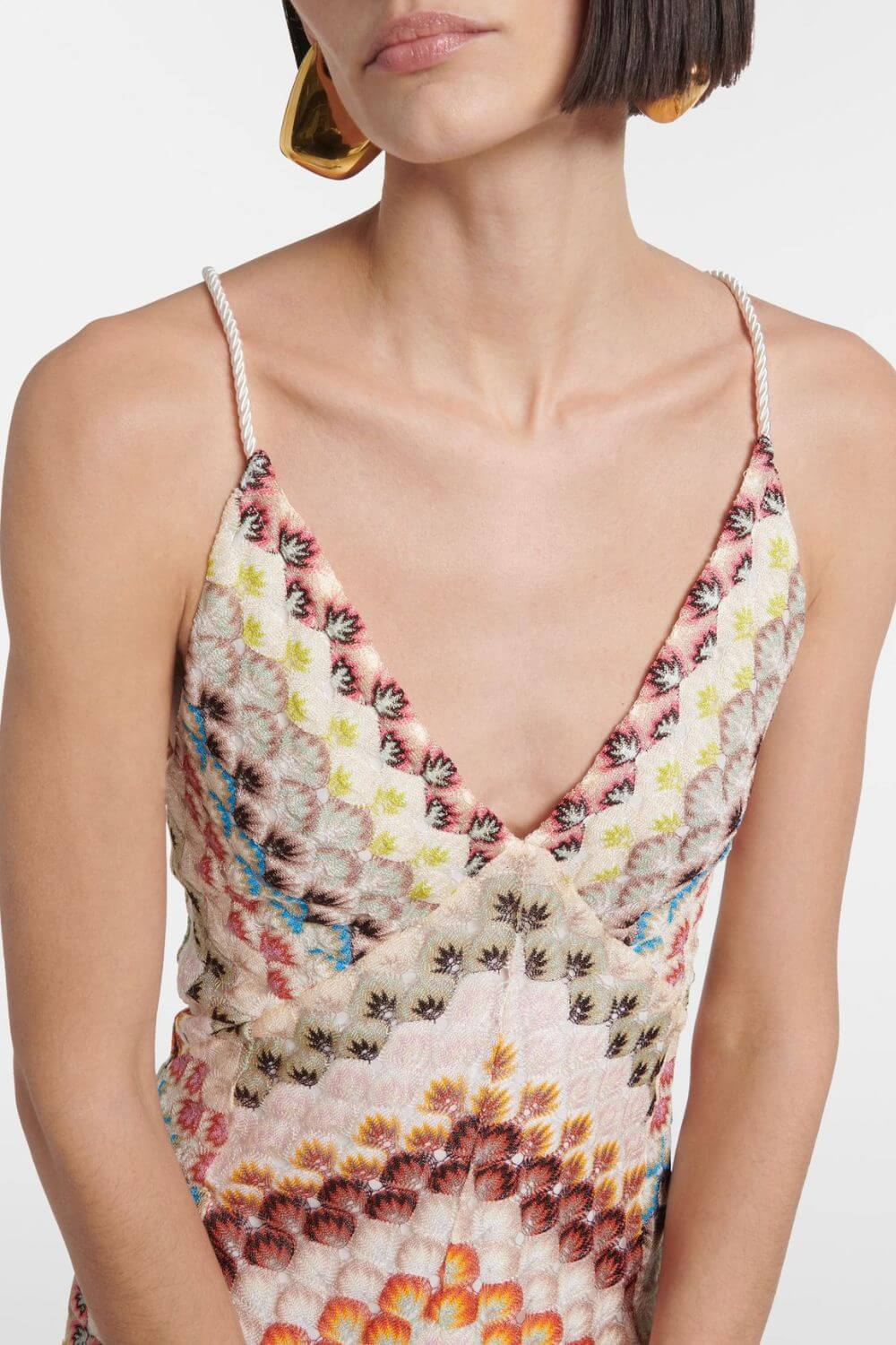 Vestido Longo em Renda Aleth